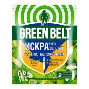 ИСКРА Золотая от тли, белокрылки, колорадского жука (Грин Бэлт), 1 мл - картинка 1